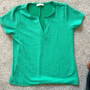 Women’s green top